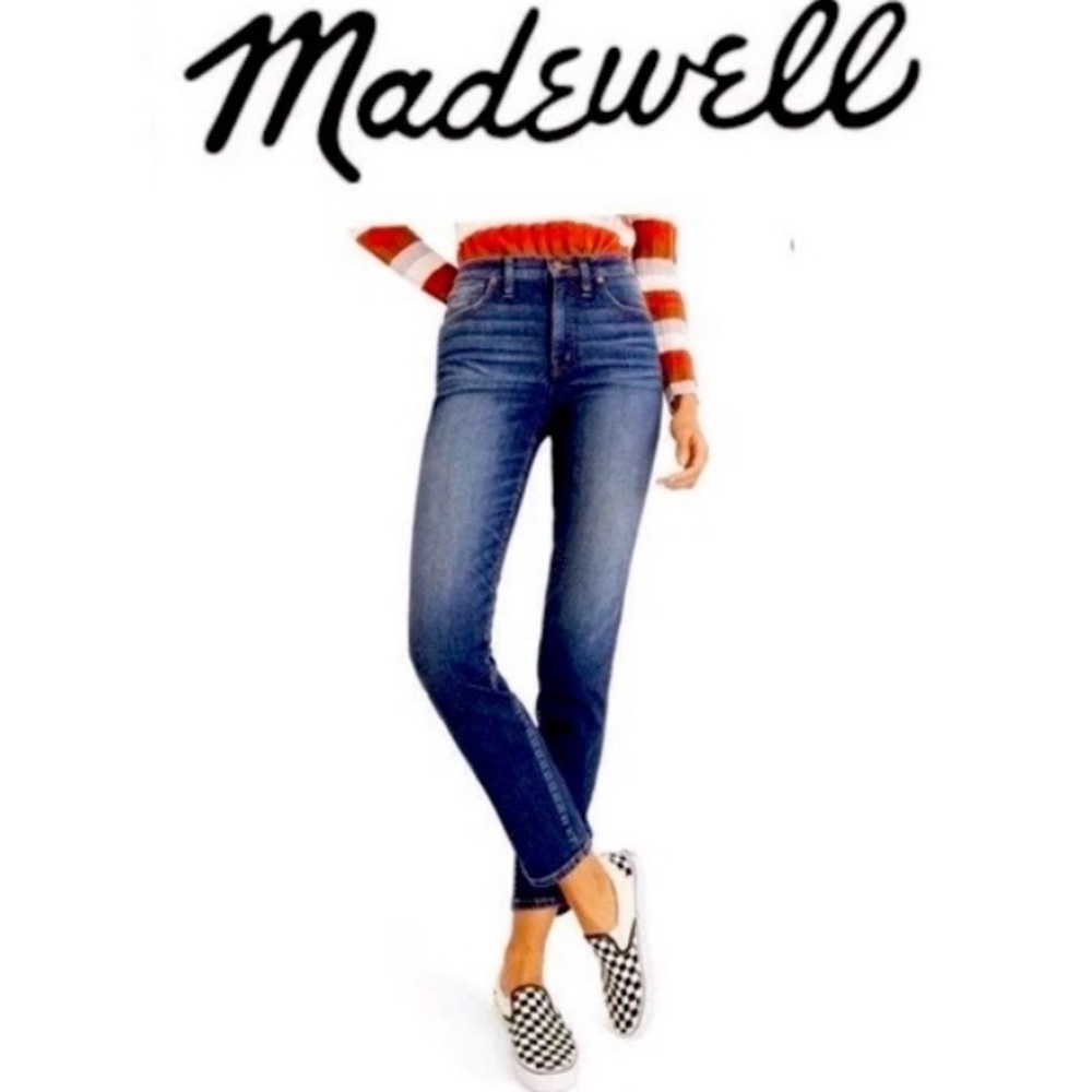 Flash Sale Madewell Jeans high rise dark wash NEW WITH TAGS jeans Size 23